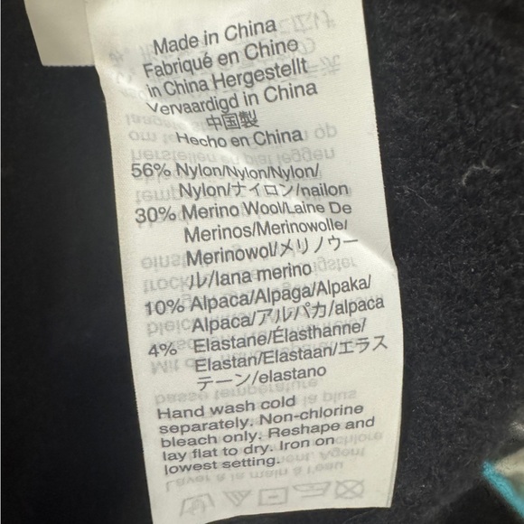 J Crew Black Merino Wool Turtleneck Long Sleeve Dress Size Large - Picture 11 of 11